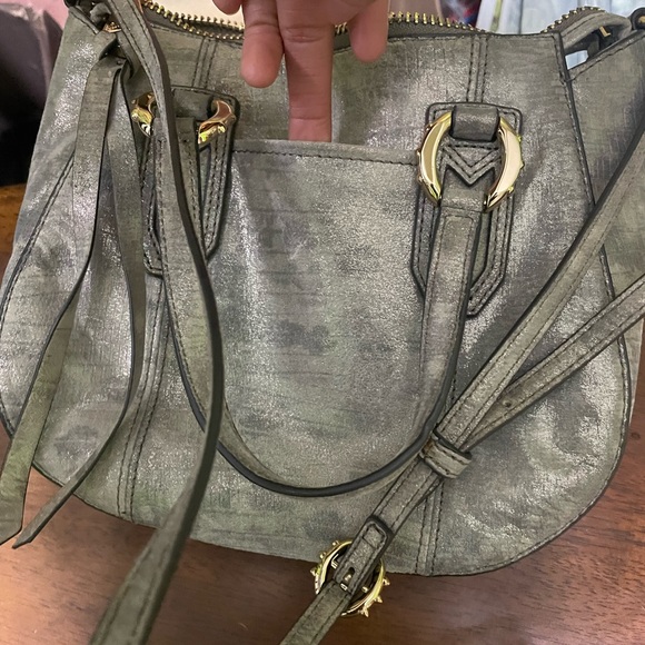 Aimee Kestenberg Silver Crossbody Bag - Picture 8 of 9